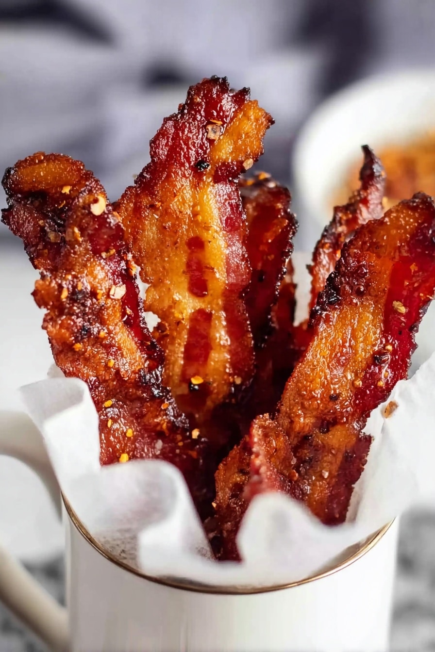 Sweet and Spicy Candied Bacon Recipe