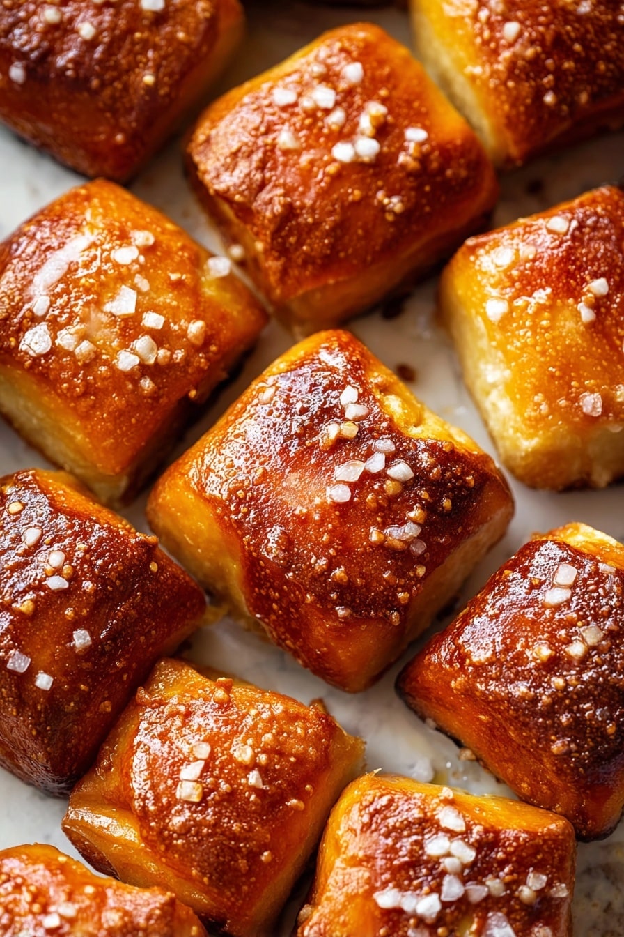Buttery Soft Pretzel Bites Recipe