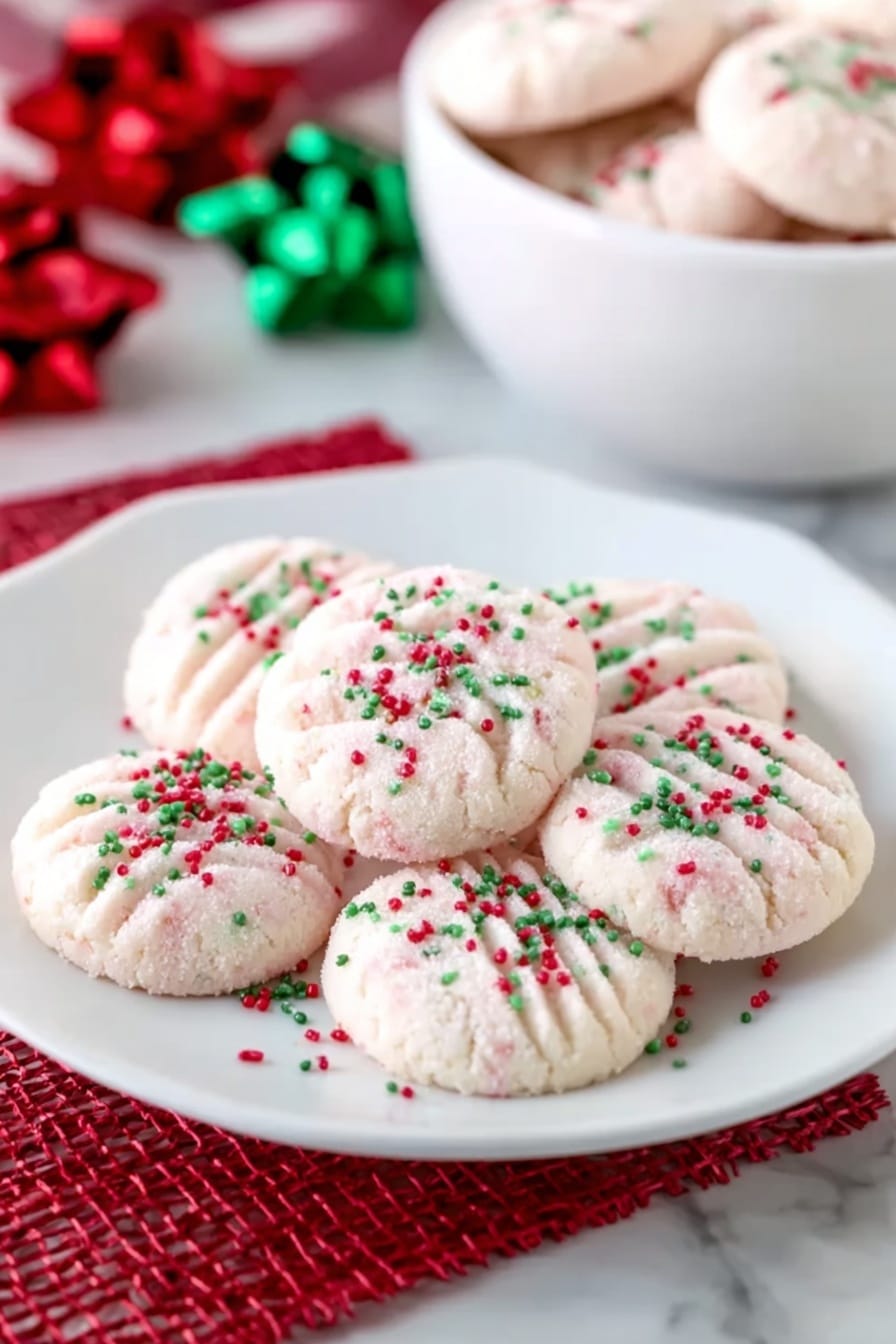 Christmas Mint Cookies Recipe