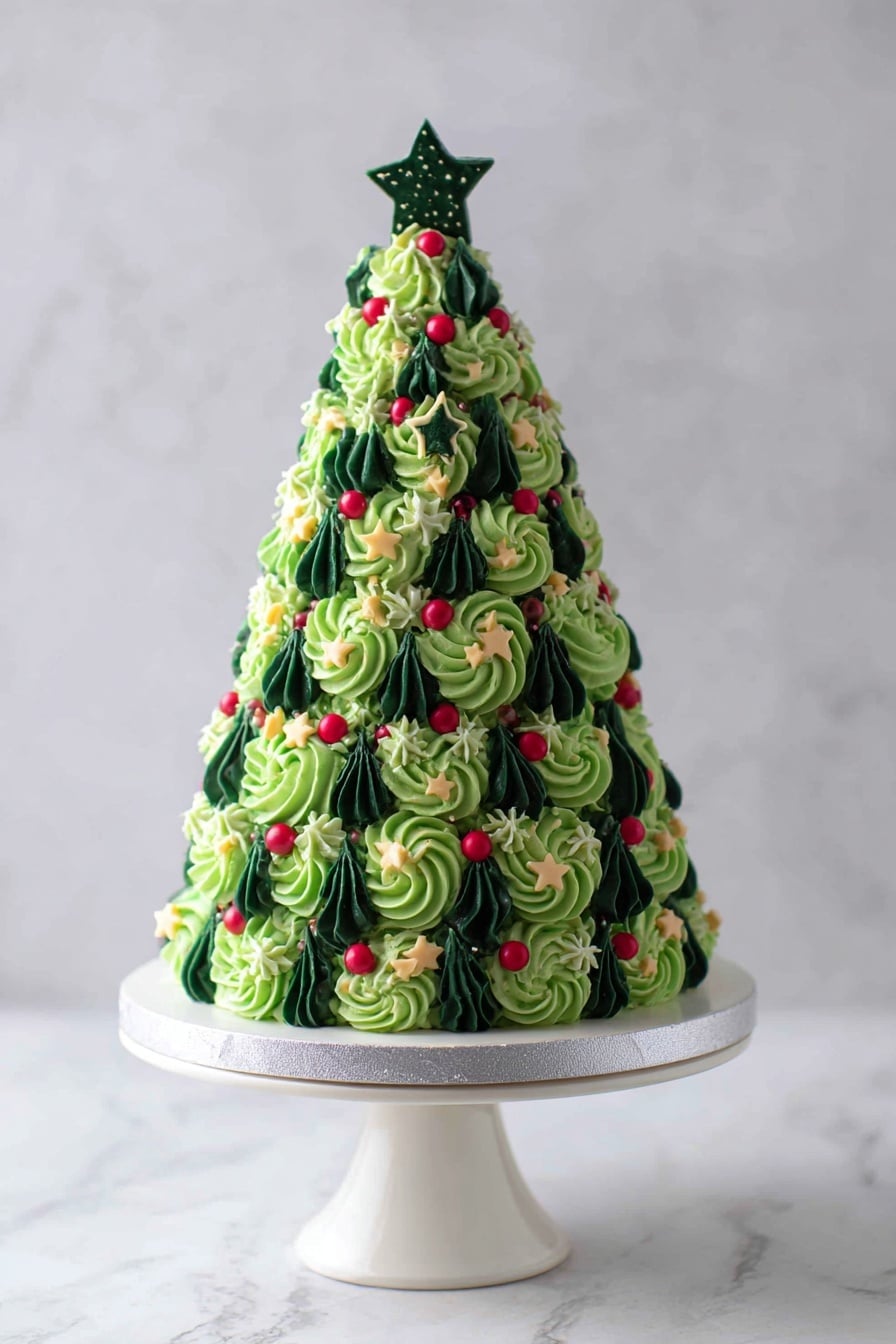 Christmas Tree Spice Cake Recipe