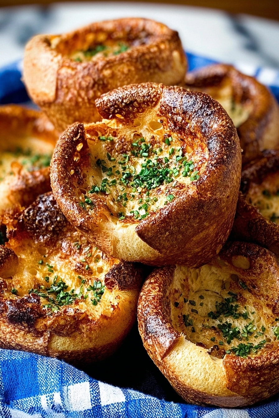 Pancetta Parmesan Popovers Recipe