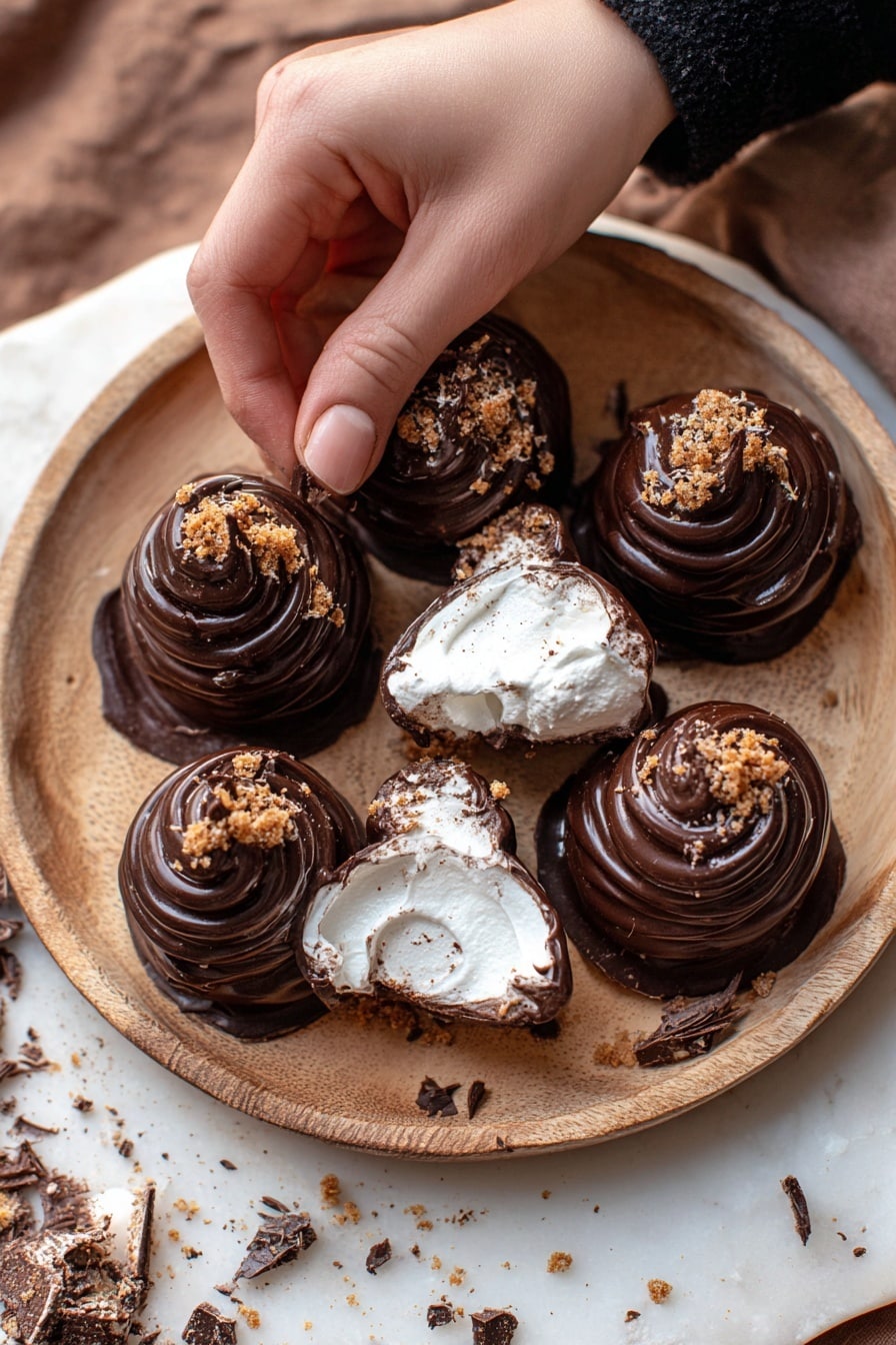 Lebkuchen Schokoküsse Rezept Recipe