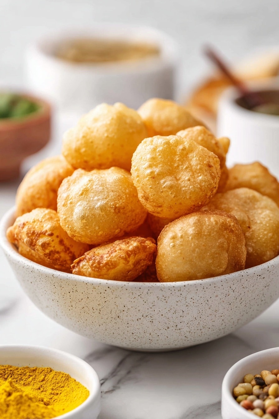 Mouthwatering Pani Puri with Spicy Jaljeera Recipe