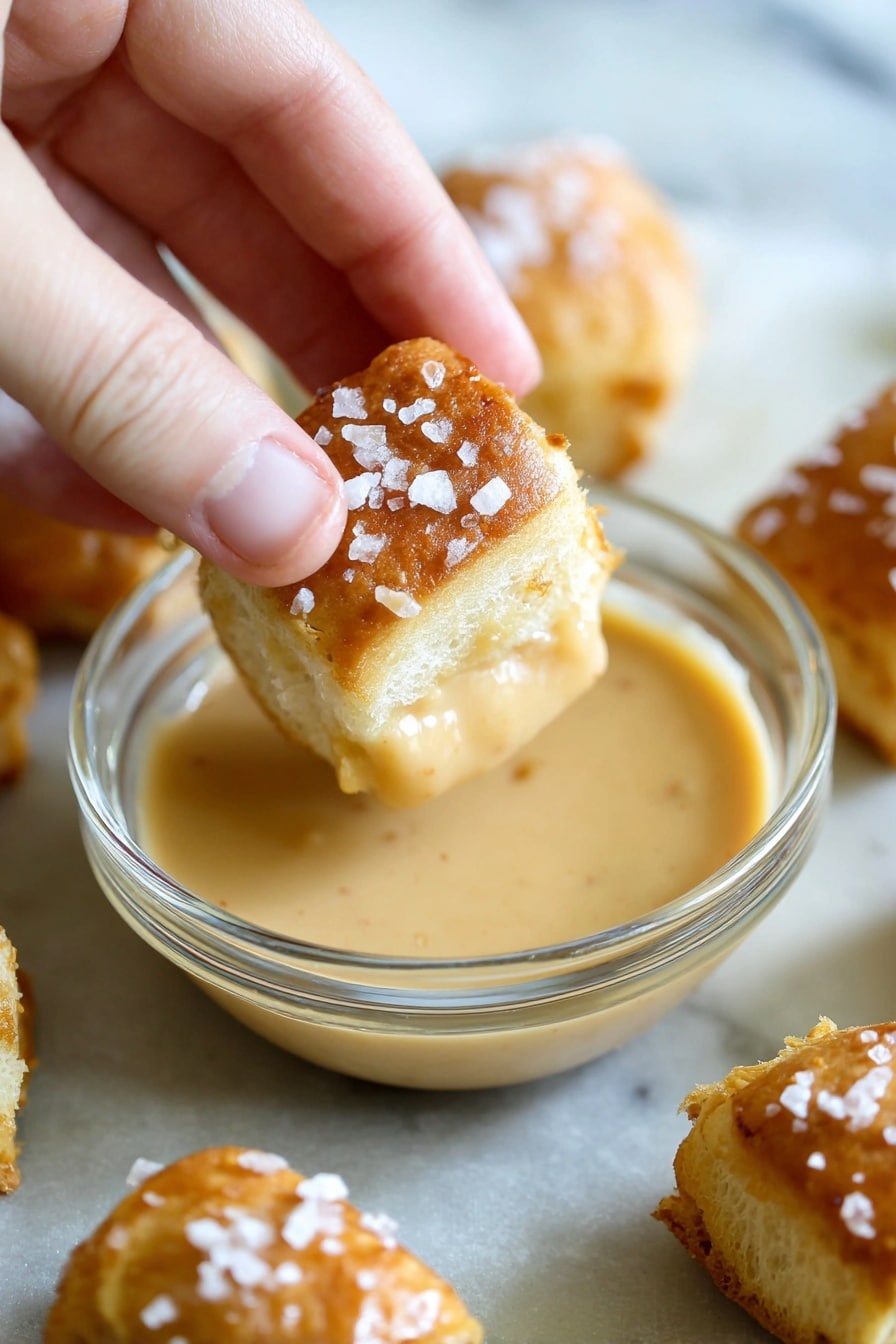 Quick Soft Pretzel Bites Recipe