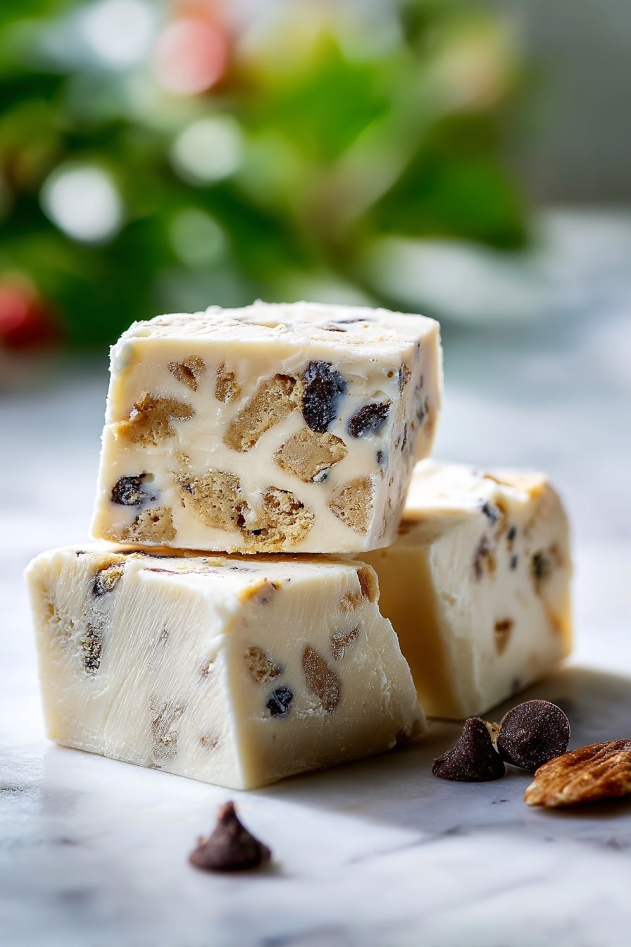 Milk and Cookies Fudge Recipe - Serving