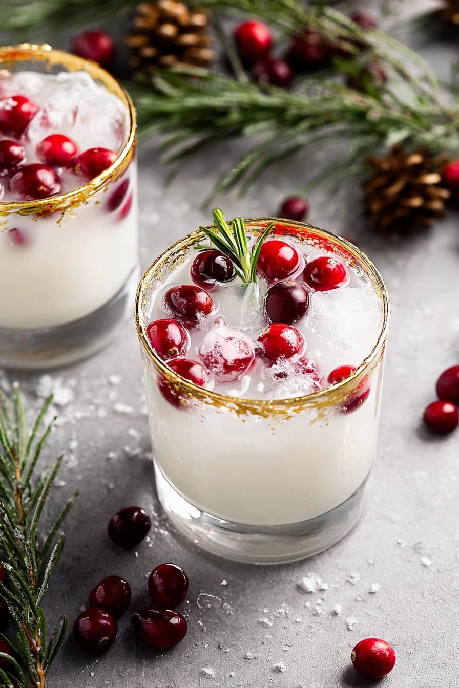 White Christmas Margarita Recipe