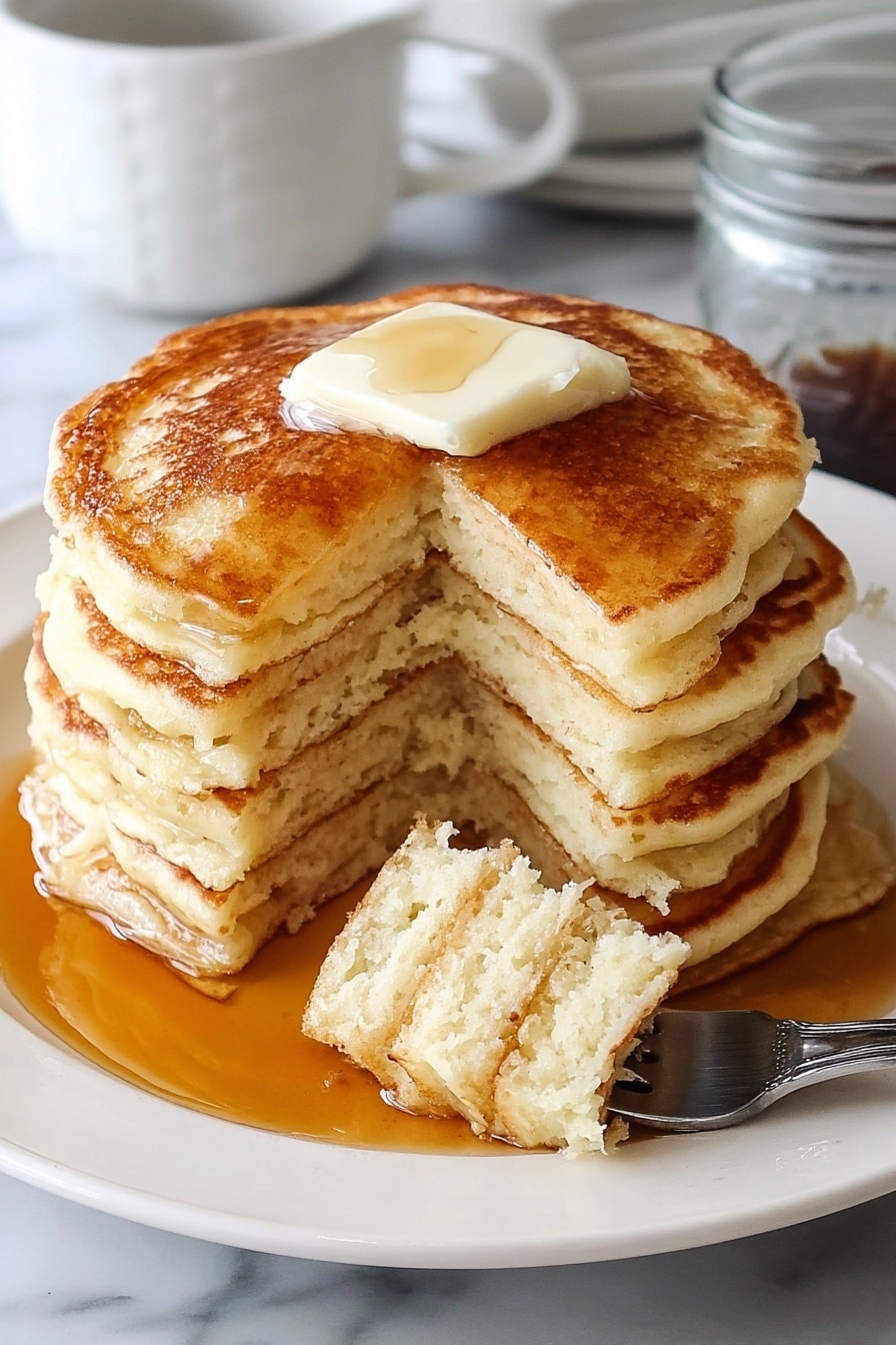 Easy Homemade Pancakes Recipe