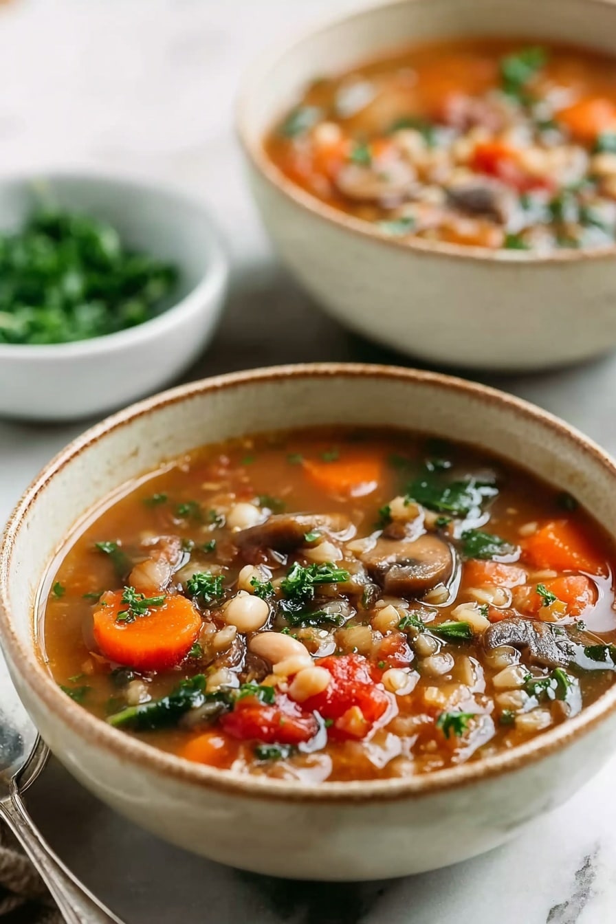 Hearty Beef Barley Soup Recipe