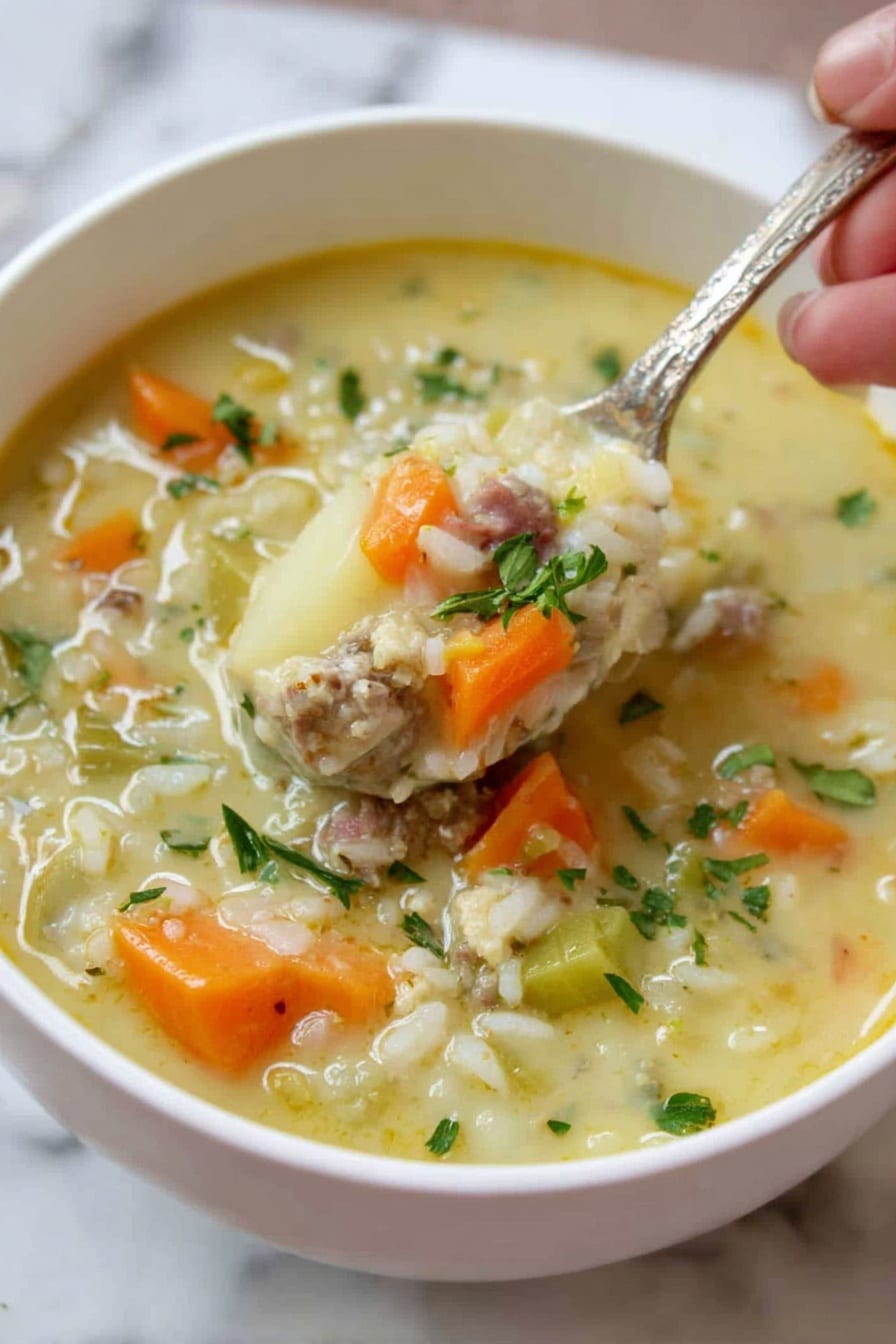 Hearty Scotch Beef and Vegetable Soup Recipe