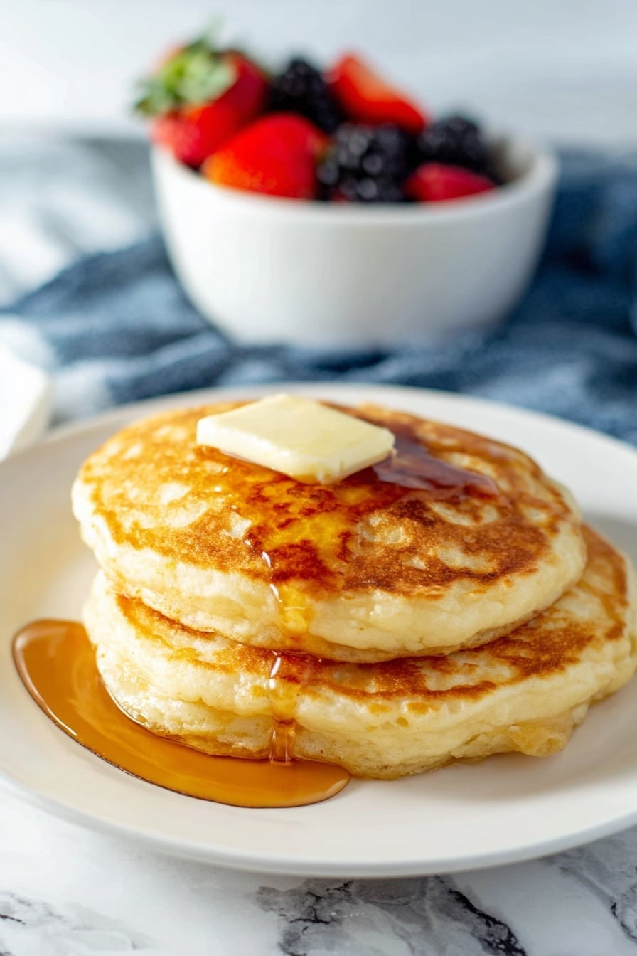 Fluffy Old-Fashioned Pancakes Recipe