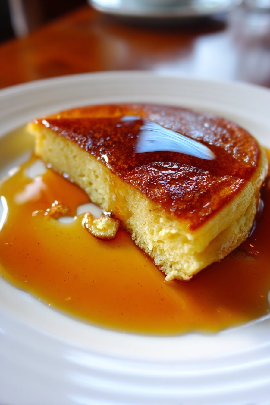 Fluffy Pancake Recipe - Serving