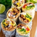 Vegan Black Bean Burrito Recipe