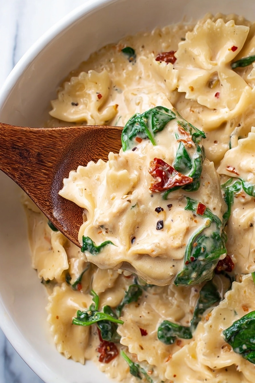 Slow Cooker White Lasagna Soup Recipe