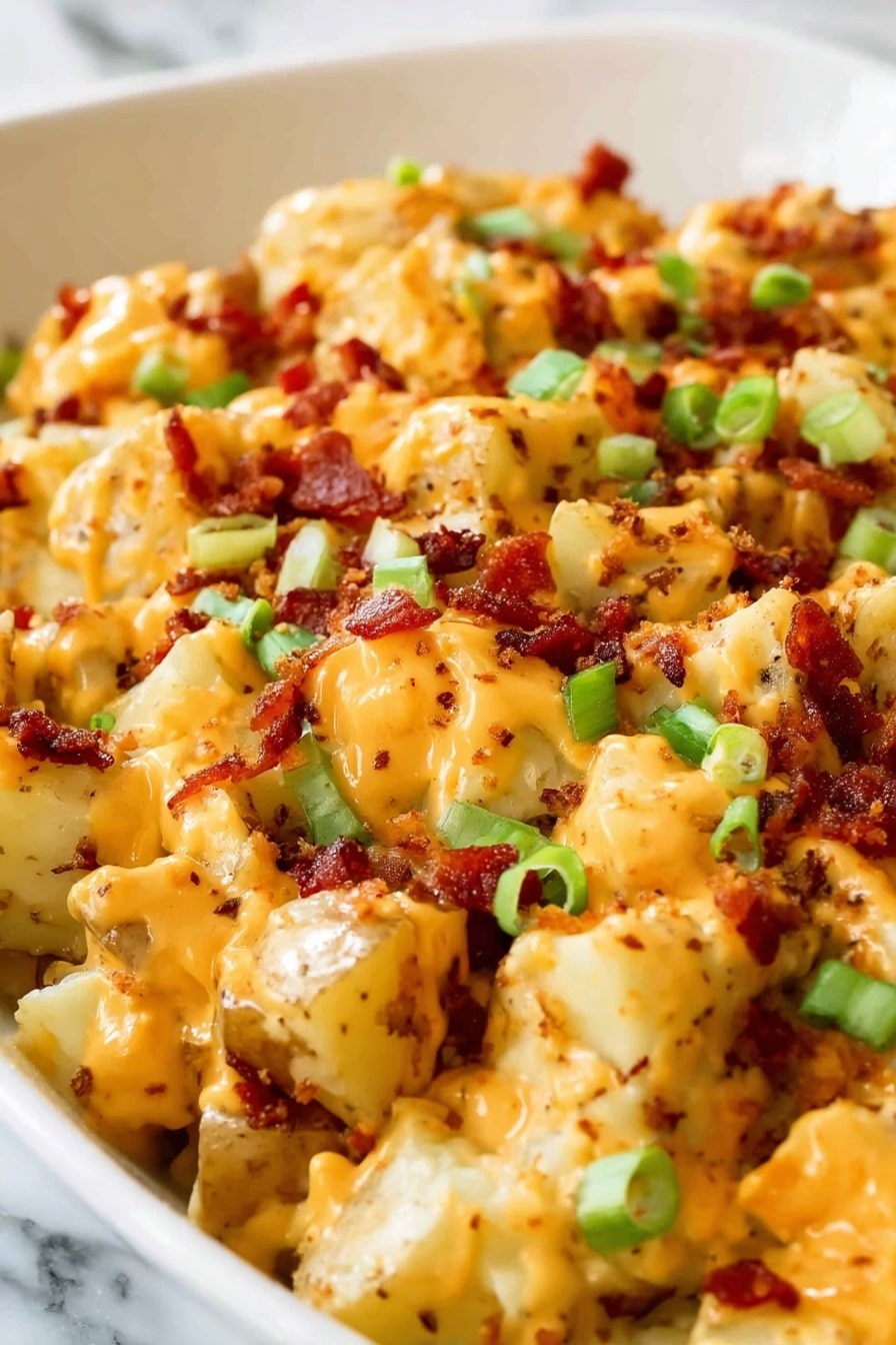 Cheesy Chicken Potato Casserole Recipe