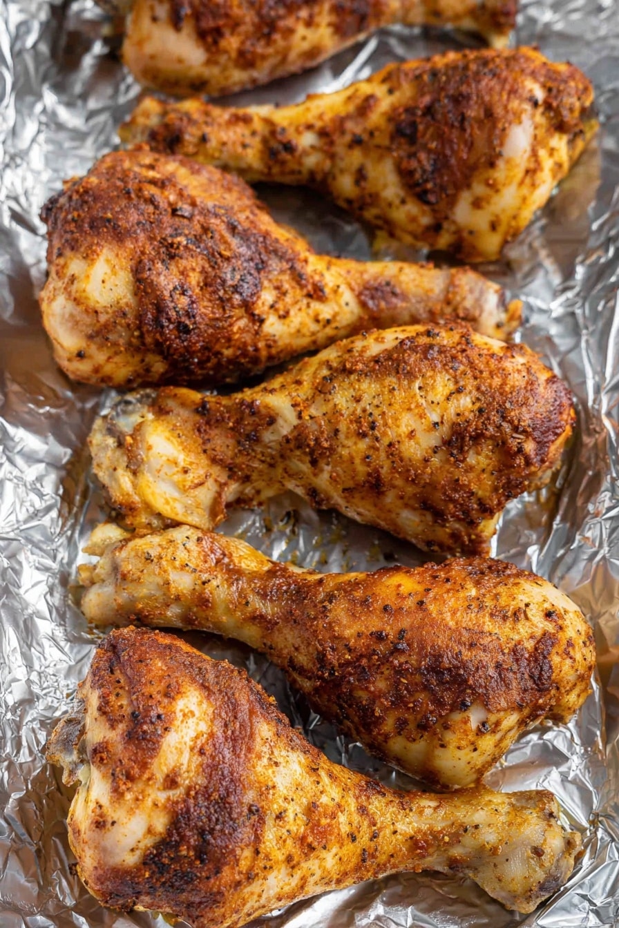 Crispy Oven Baked Chicken Legs Recipe