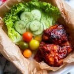 Oven Baked Barbecue Chicken Thighs Recipe
