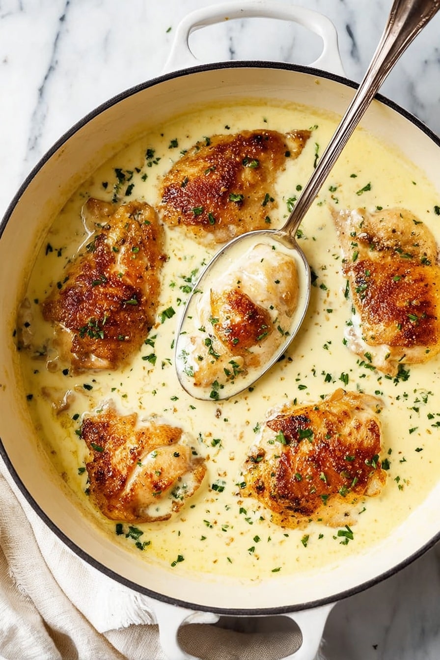 Creamy Ranch Chicken Skillet Recipe