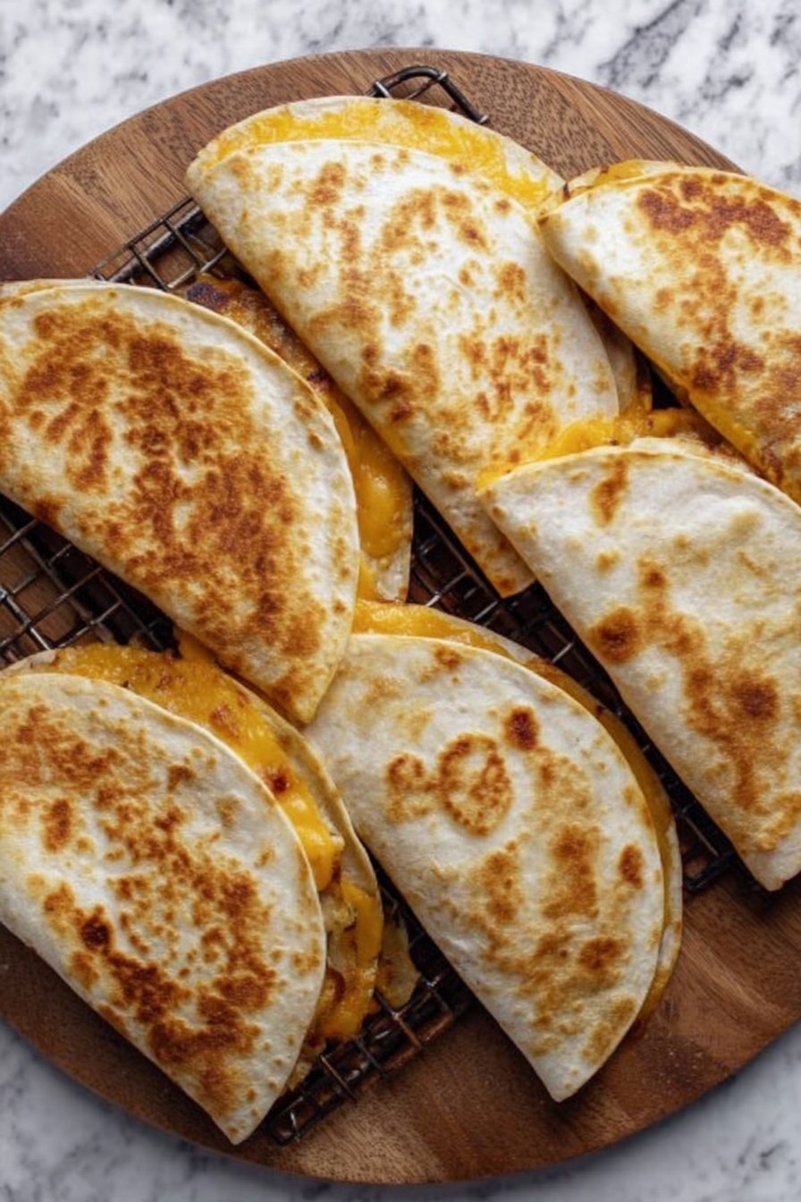 Bacon Ranch Chicken Quesadillas Recipe