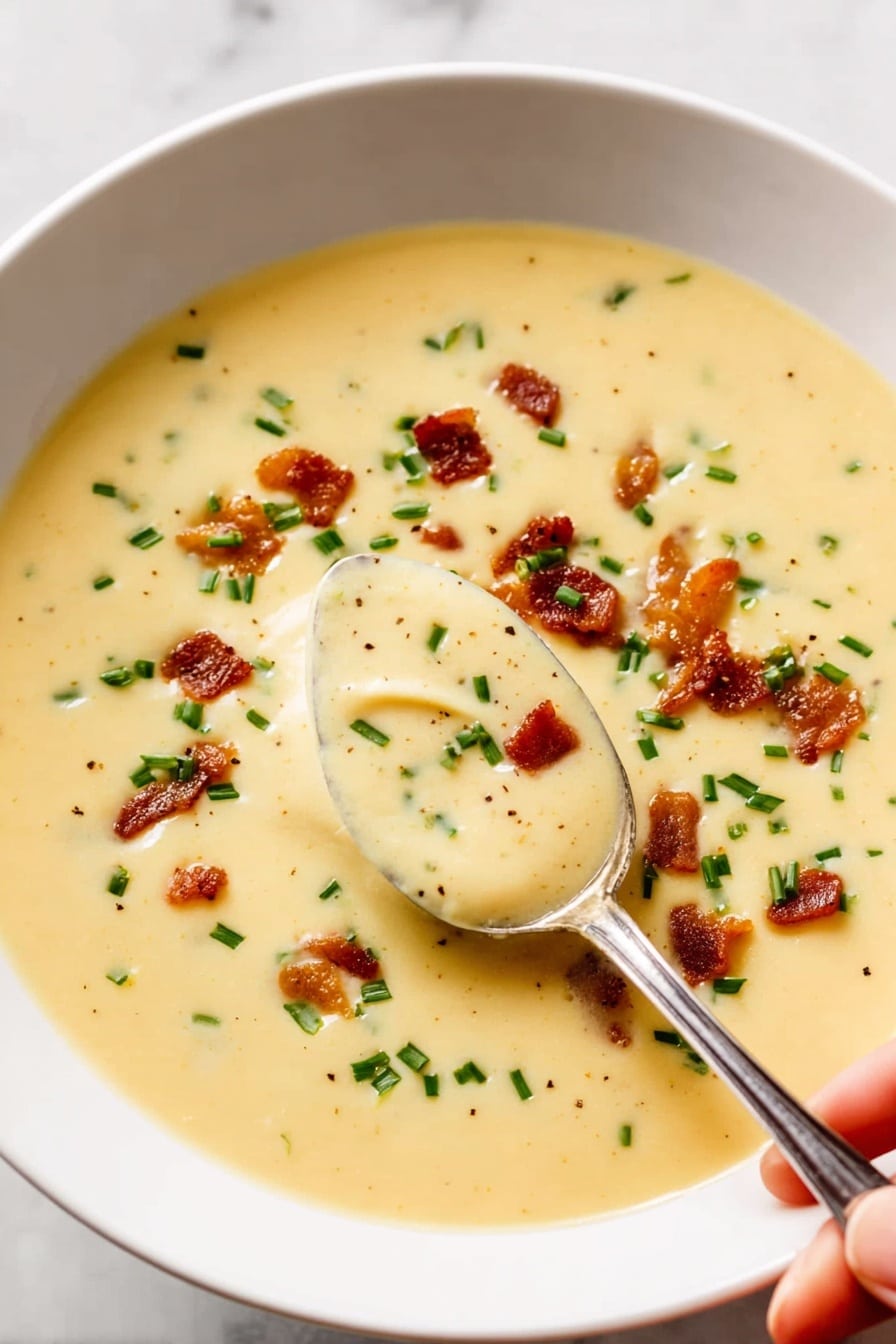 Creamy Baked Potato Soup Recipe