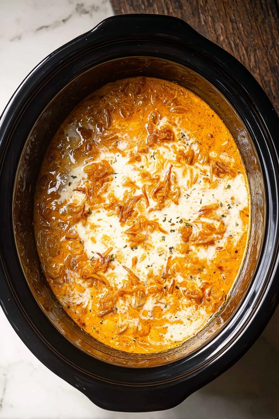 French Onion Chicken Crock Pot Recipe