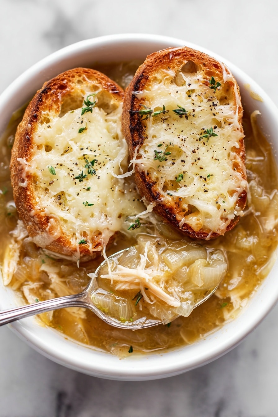 French Onion Chicken Soup Recipe