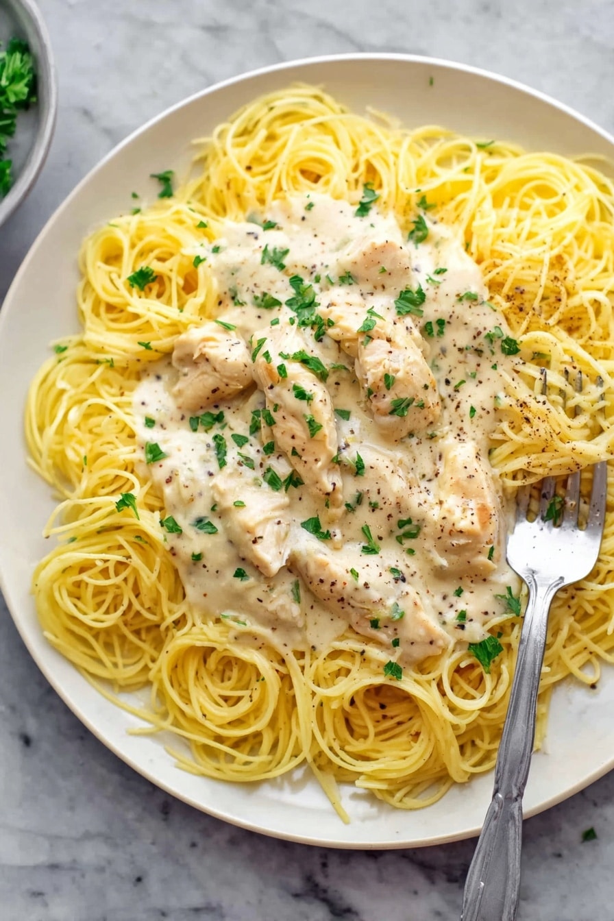 Creamy Crock Pot Angel Chicken Recipe 8 Creamy Crock Pot Angel Chicken Recipe - Serving