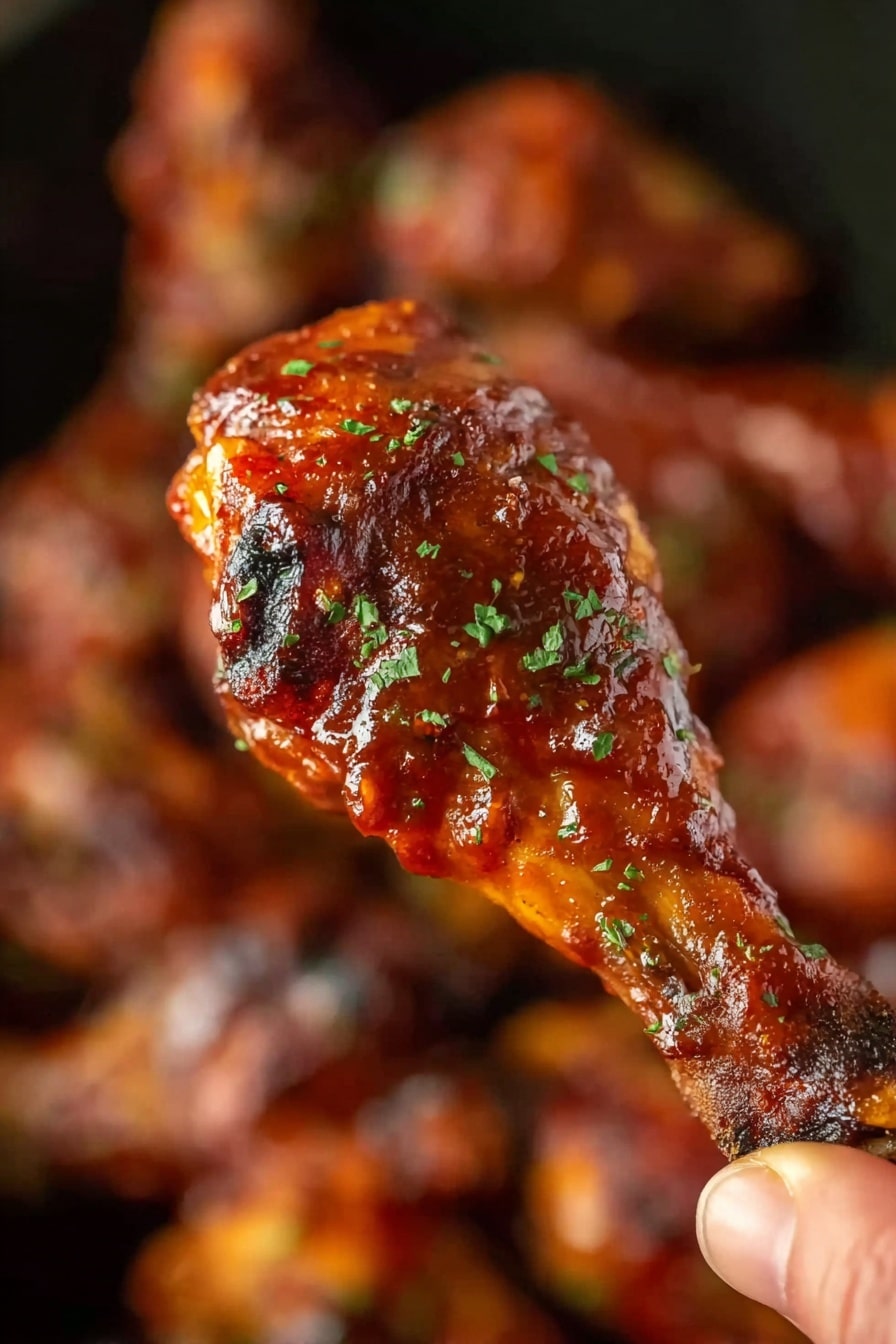 Crockpot BBQ Chicken Drumsticks Recipe