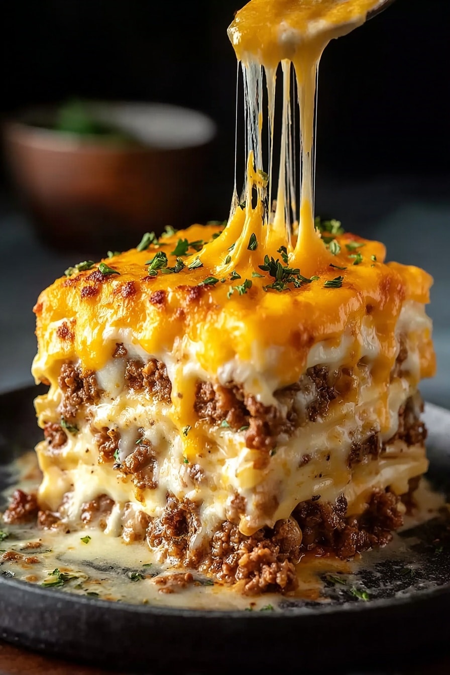 Cheesy Taco Biscuit Casserole Recipe