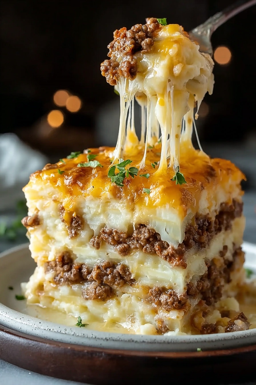 Ground Beef Taco Casserole Recipe