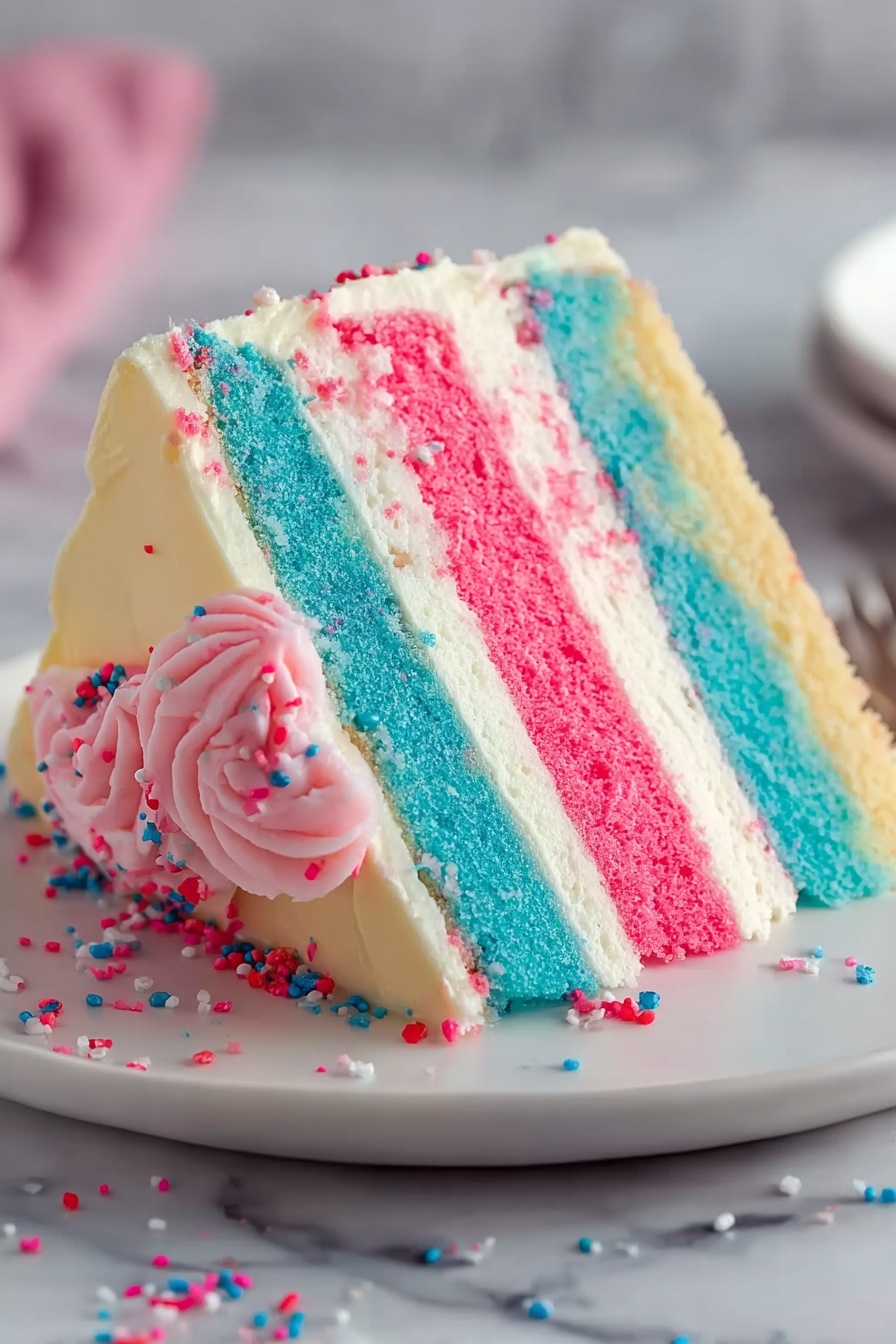 Watercolor Cake Recipe