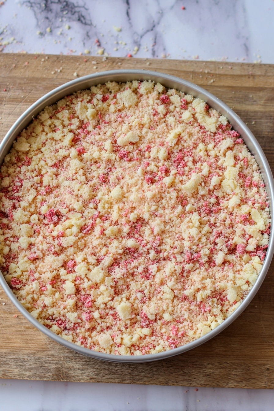 Strawberry Crunch Cheesecake Recipe