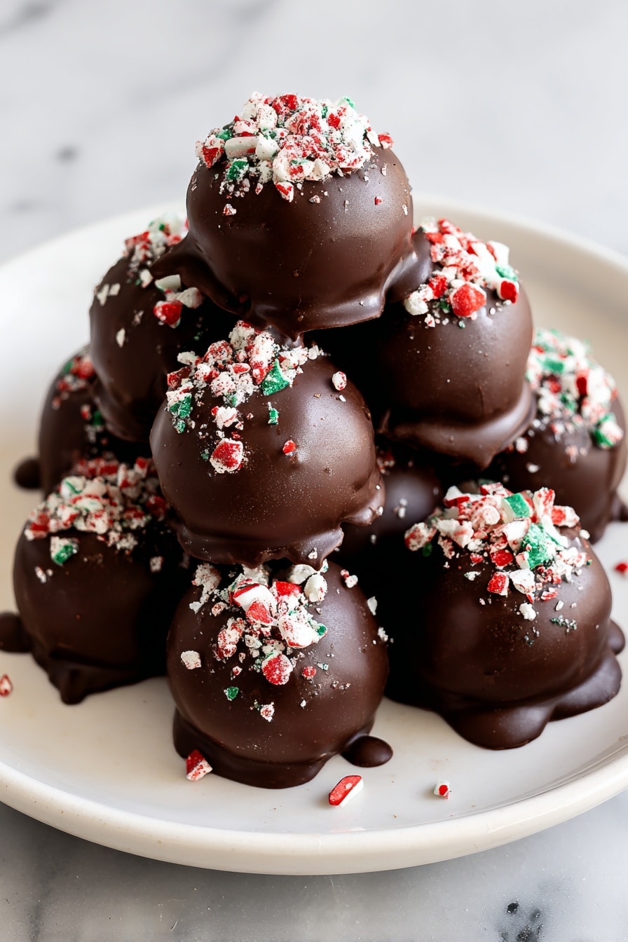 Peppermint Oreo Truffles Recipe
