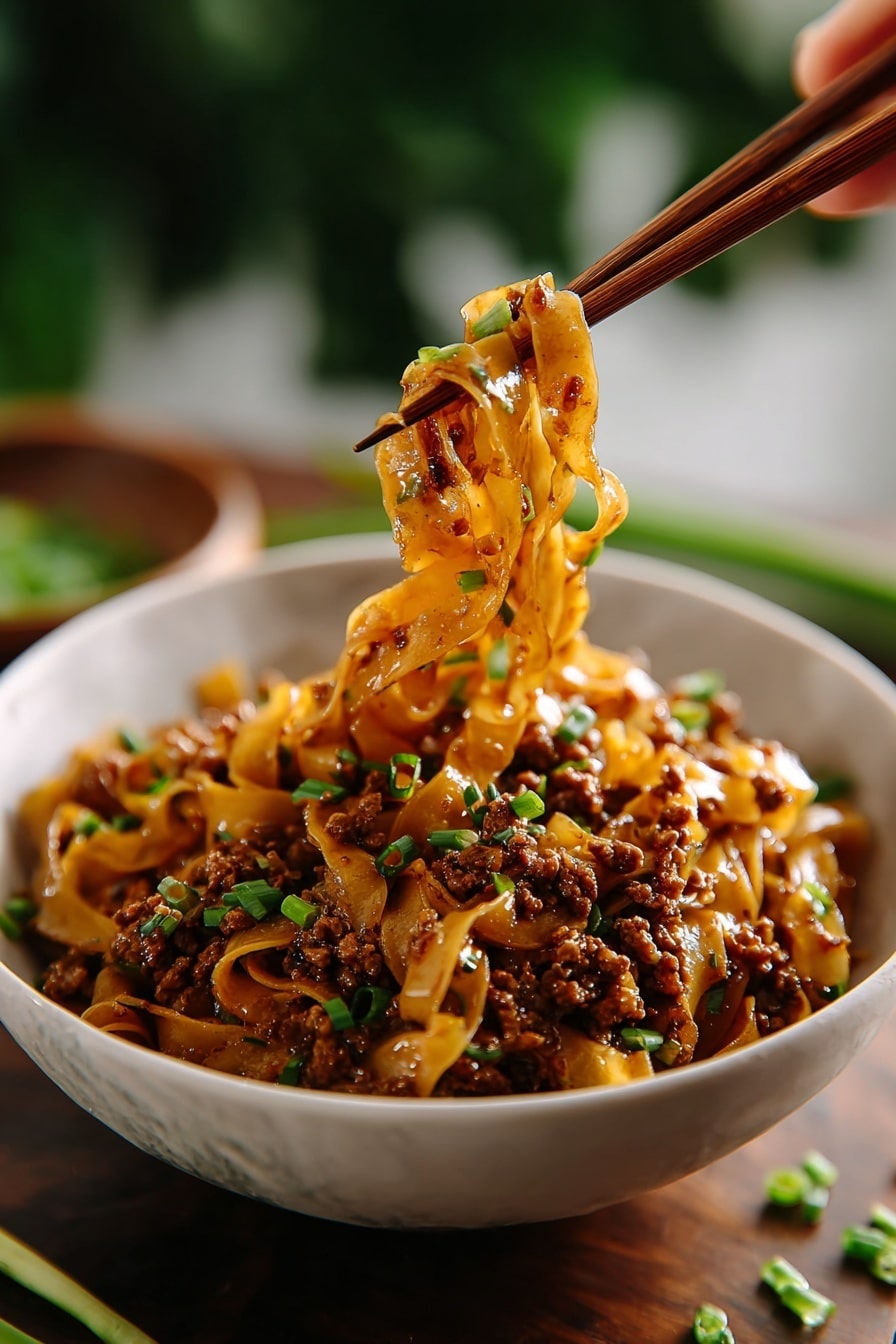 Potsticker Noodle Bowl Recipe