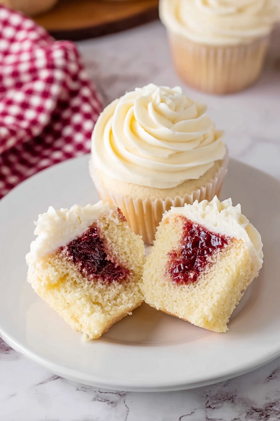 Almond Raspberry Cupcake Recipe