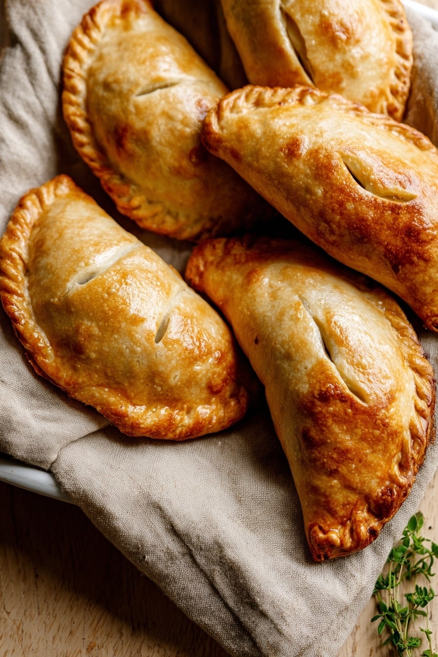 Irish Sausage Pasties with Cheddar Recipe