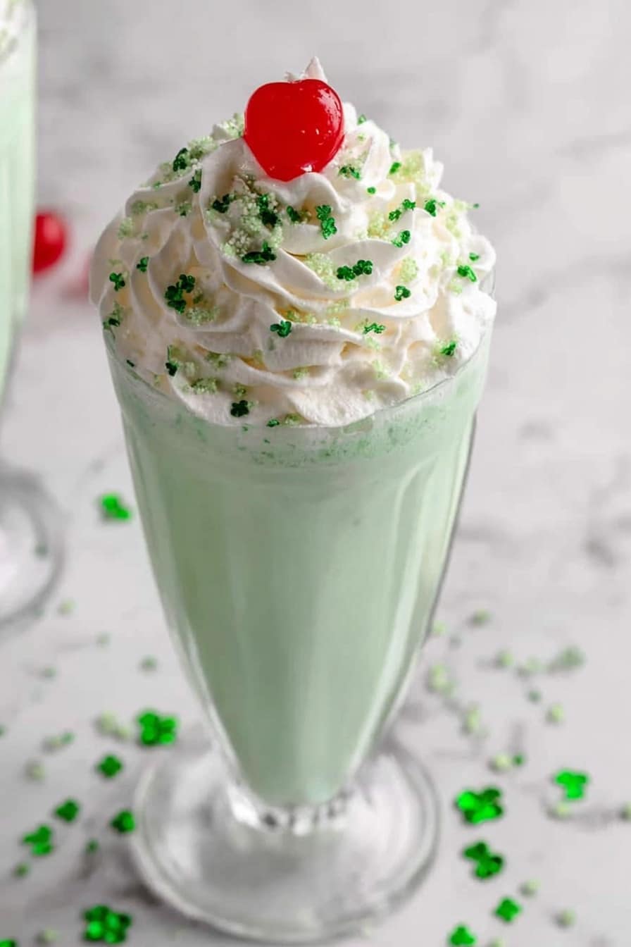 Mint Shamrock Shake Recipe