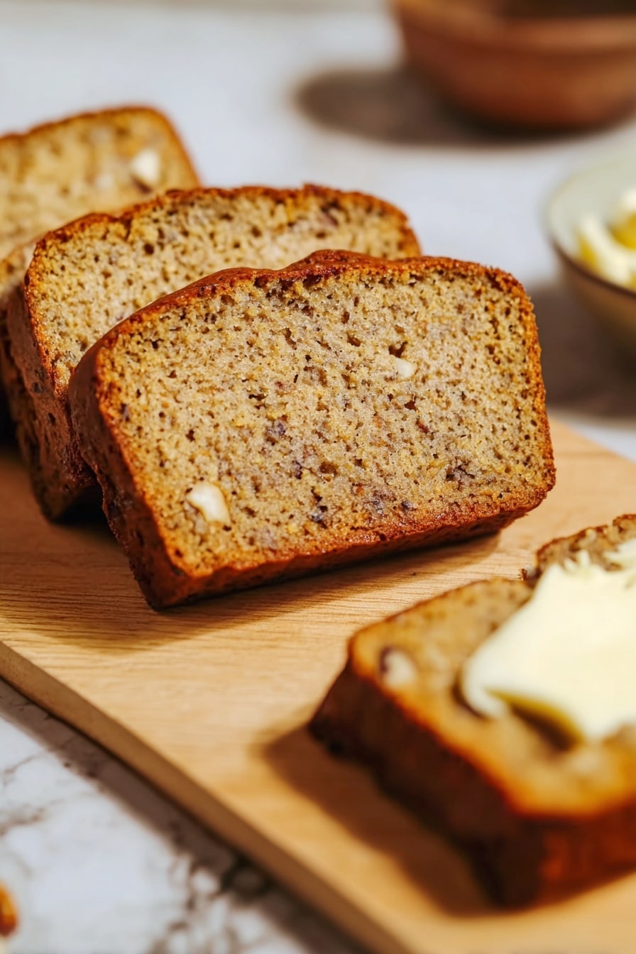 Healthy Protein Banana Nut Bread Recipe