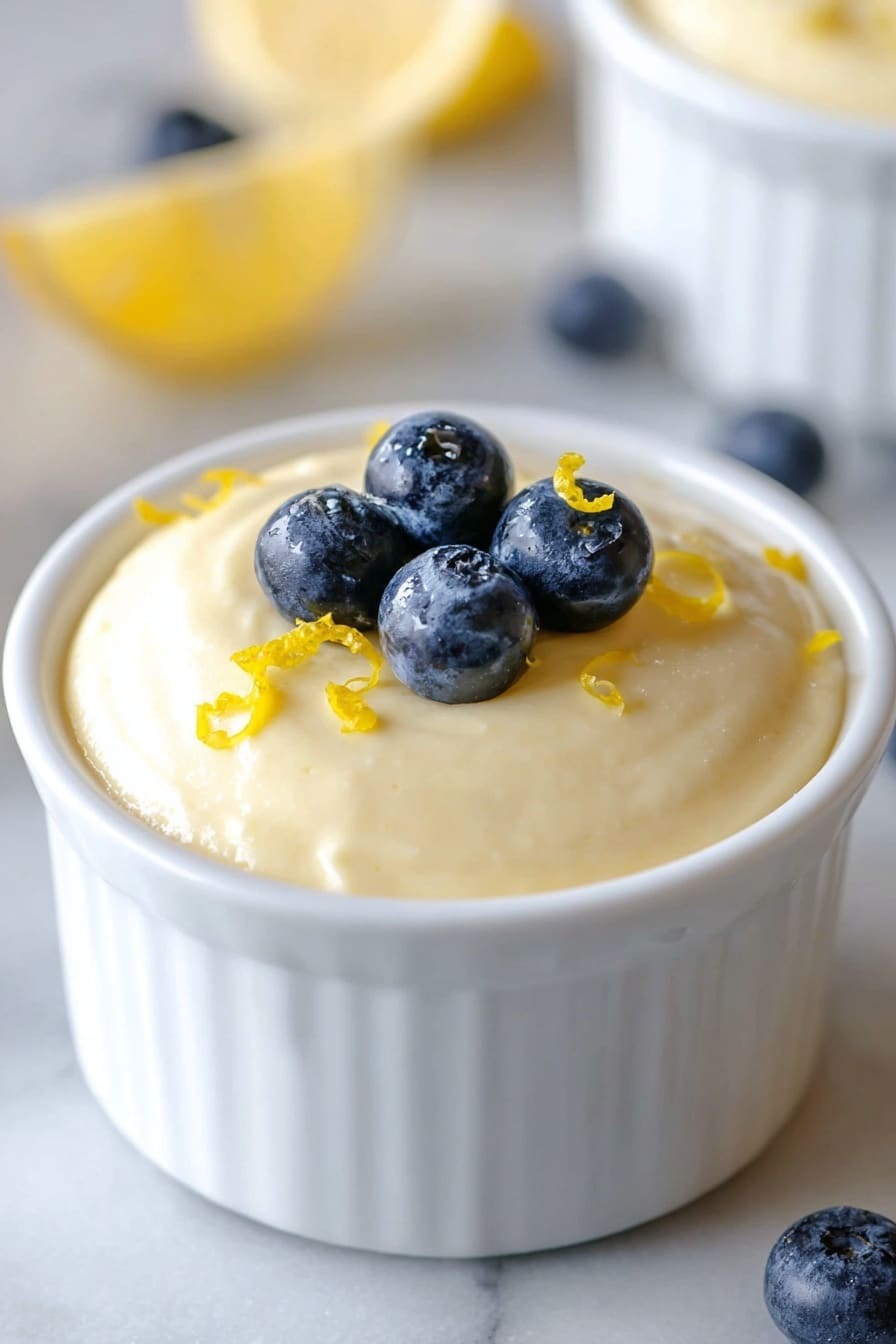 High-Protein Cottage Cheese Lemon Mousse Recipe