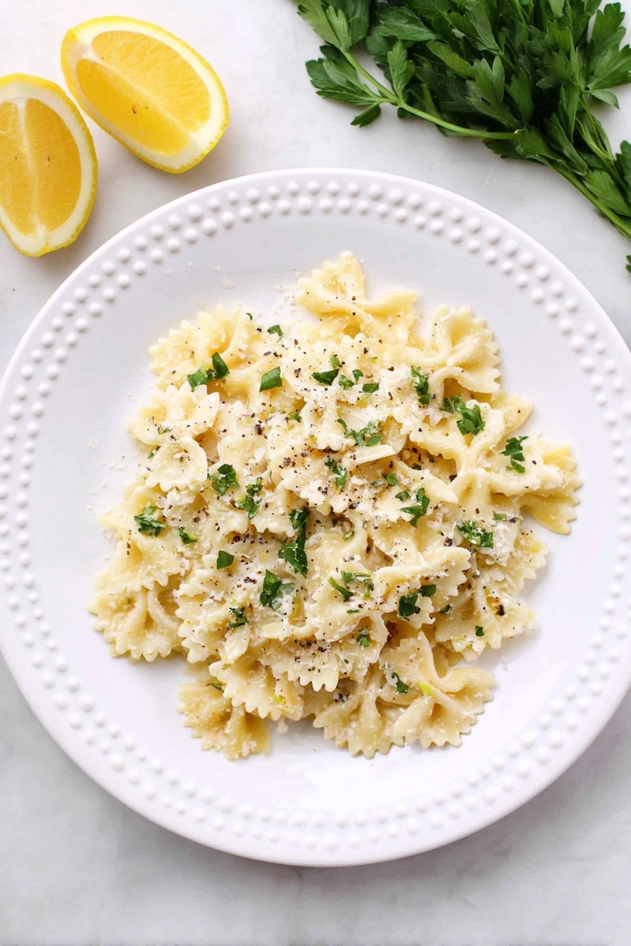Creamy Lemon Ricotta Pasta Recipe