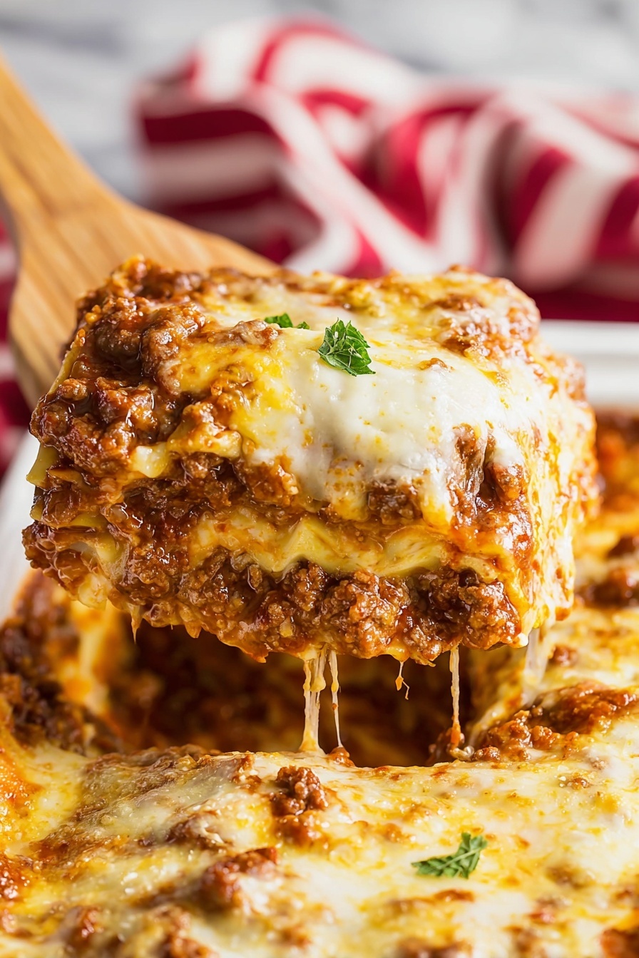 Easy No-Boil Lasagna Recipe