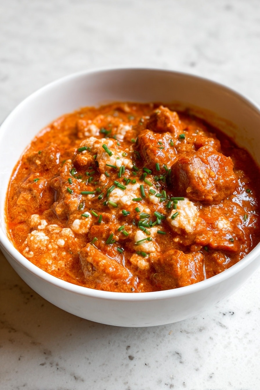 High Protein Cottage Cheese Chicken Parm Bowl Recipe